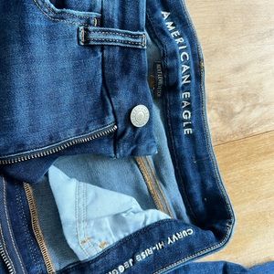 American eagle curvy high rise jegging size 8